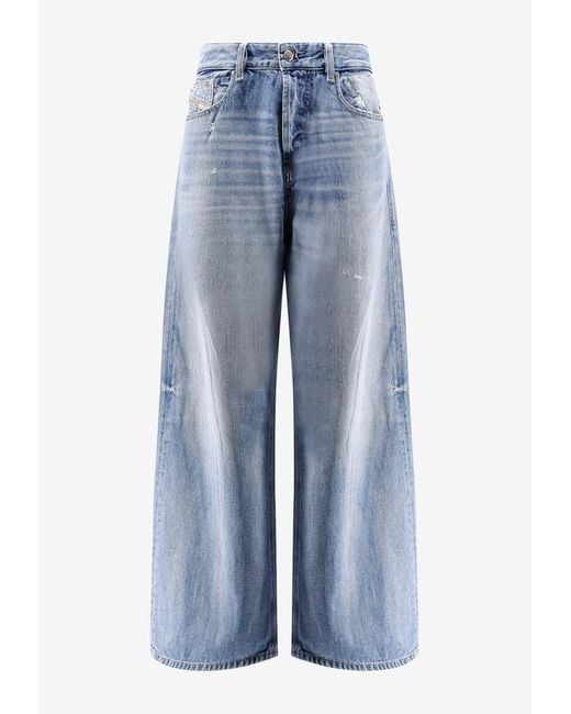 DIESEL Blue 1996 D-Sire Wide-Leg Jeans
