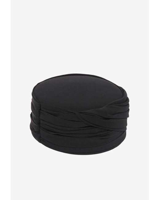 Chloé Black Cotton Toque