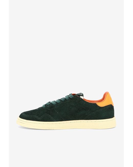 Autry Green Medalist Low-Top Sneakers for men
