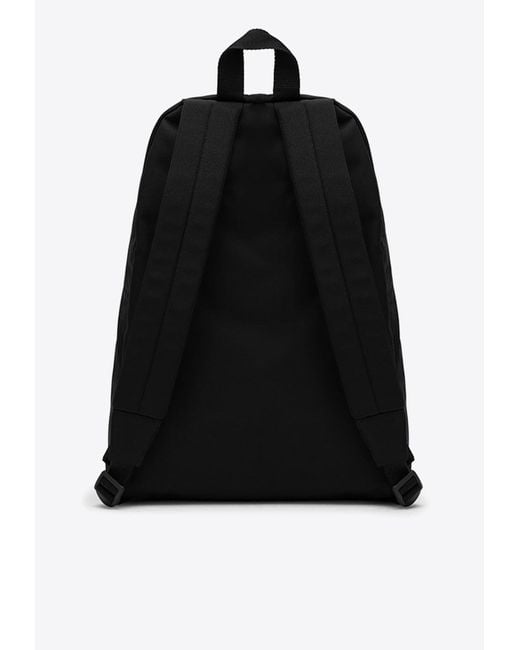 Balenciaga Black Explorer Nylon Backpack