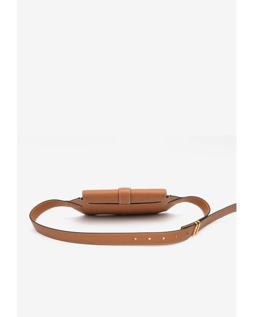 Hermès Brown Elan Pocket 24 Belt