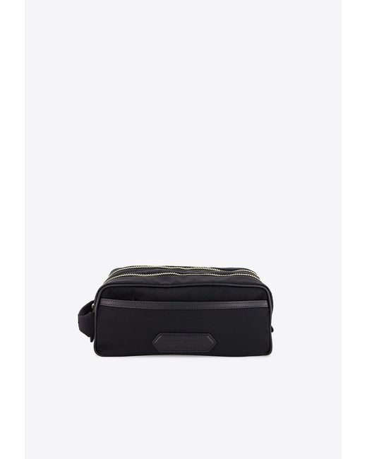 Tom Ford White Logo-Patch Nylon Pouch for men