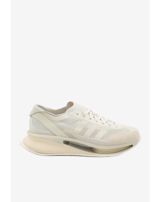 Adidas White Y-3 S Gendo Run Low-Top Sneakers for men