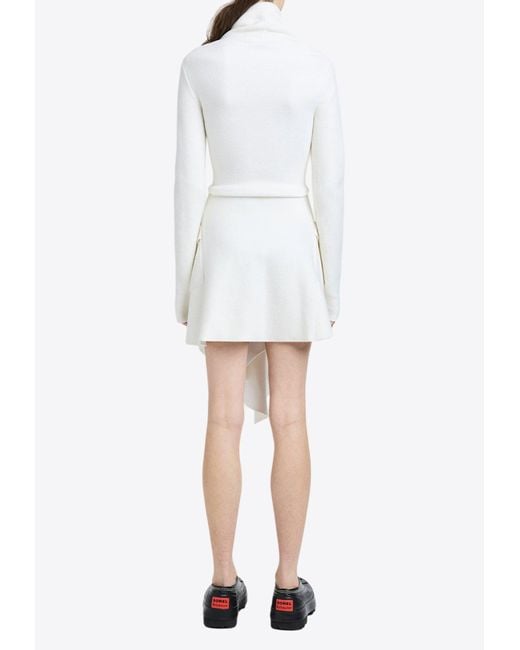 Proenza Schouler White Reinhardt Asymmetrical Dress