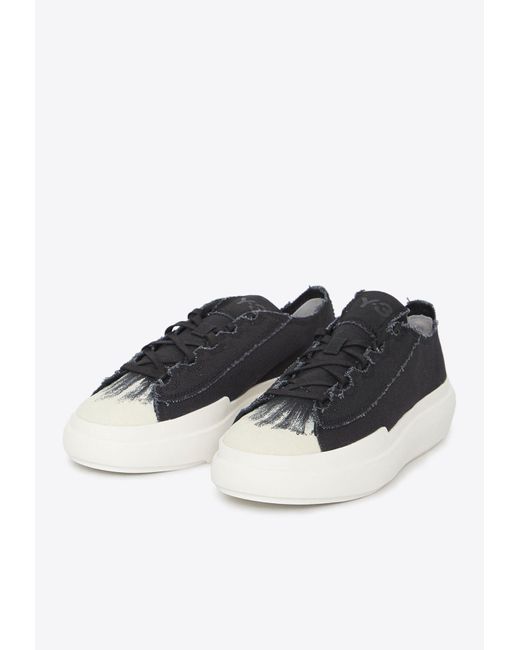 adidas Y-3 Nizza Low-top Sneakers in Black for Men | Lyst