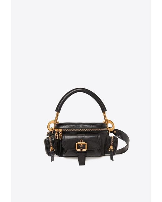 Chloé Black Small Leather Camera Bag
