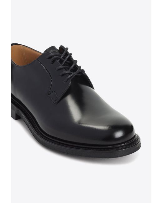 Church's Shannon R 2.0 Calf Leather Derby Shoes in Black for Men