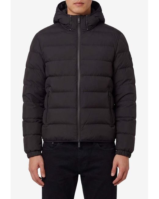 Moncler Black Arajoki Short Down Jacket for men