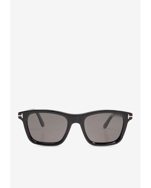 Tom Ford Gray Barron Square Sunglasses for men
