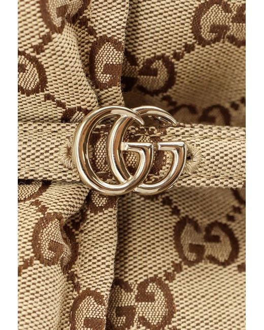 Gucci Natural Monogram Buttoned Jacket