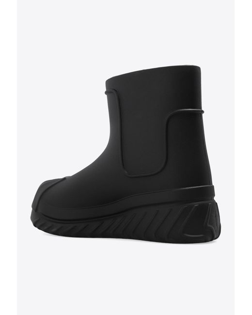 Adidas Originals Black Adifom Superstar Ankle Rain Boots