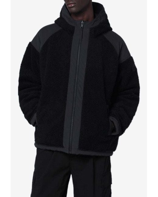 Canada Goose Blue Alberni Reversible Fleece Jacket for men