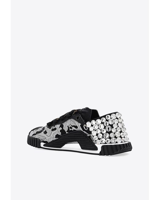 Dolce & Gabbana Black Ns1 Low-Top Sneakers