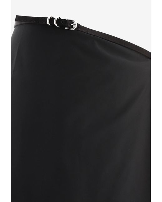 ミニスカート Givenchy Voyou Wrap Skirt Givenchy Voyou Wrap Skirt in Leather | Saks Fifth Avenue