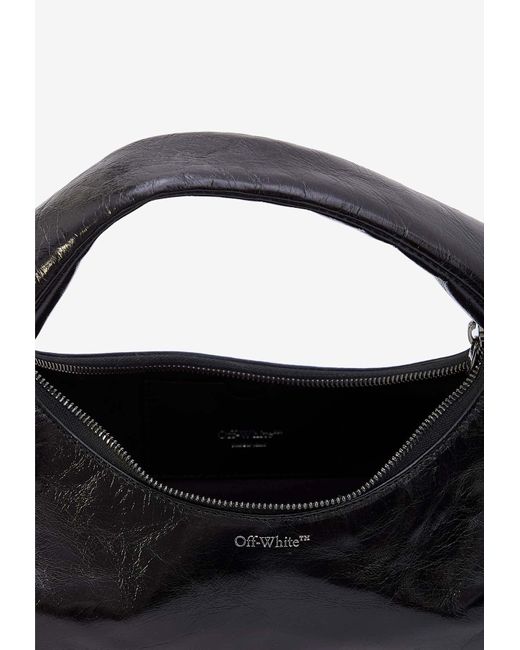Off-White c/o Virgil Abloh Black Arcade Nappa Leather Shoulder Bag