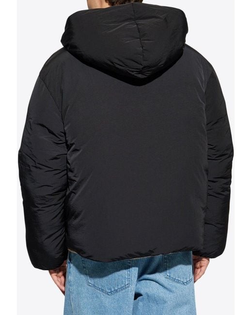 Jacquemus Black Jacket With Logo for men