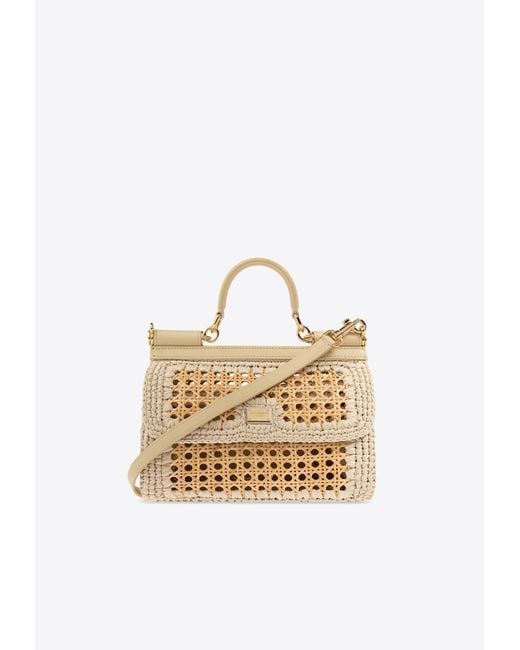 ハンドバッグ SICILY ELONGATED HANDBAG Dolce&Gabbana Medium Elongated Sicily Handbag | Neiman Marcus