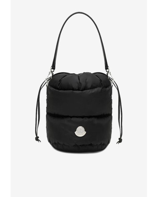 Moncler Black Caradoc Padded Bucket Bag