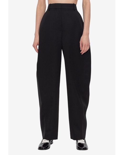 Givenchy Black Balloon Wool Pants