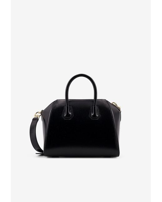 Givenchy Black Mini Antigona Leather Bag