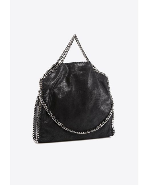 Stella McCartney Black Falabella Faux Leather Tote Bag