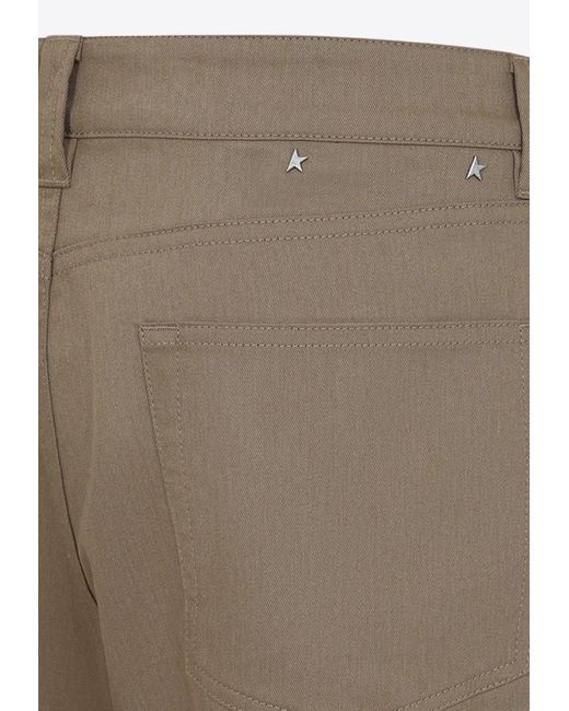 Golden Goose Deluxe Brand Natural Straight-Leg Cargo Pants for men
