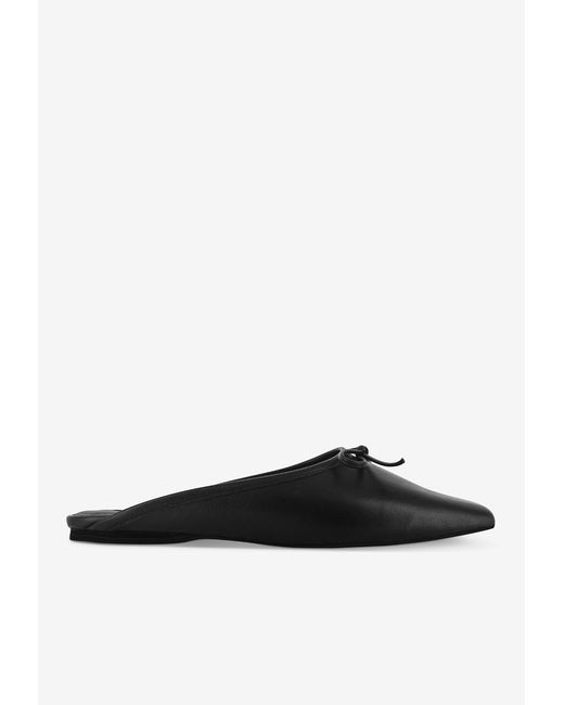Senso White Bennett I Leather Flat Mules