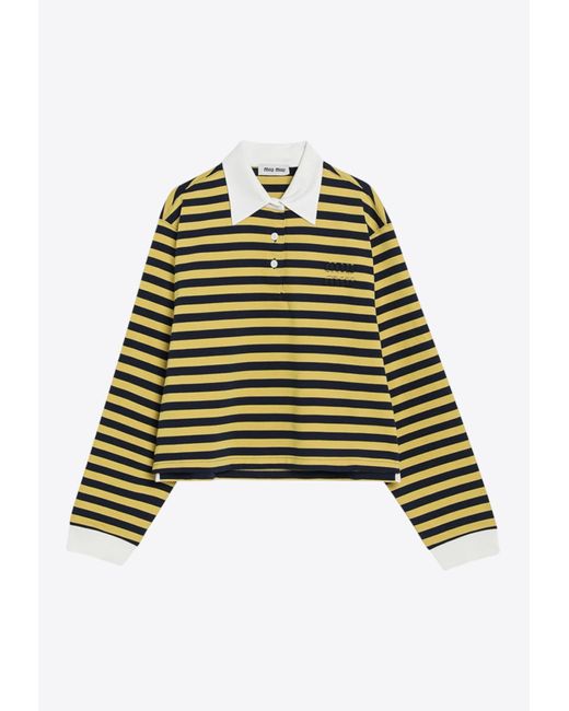 Miu Miu Green Polo