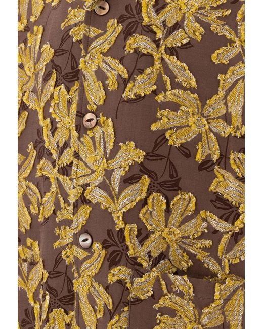Needles Brown Cabana Floral Shirt for men