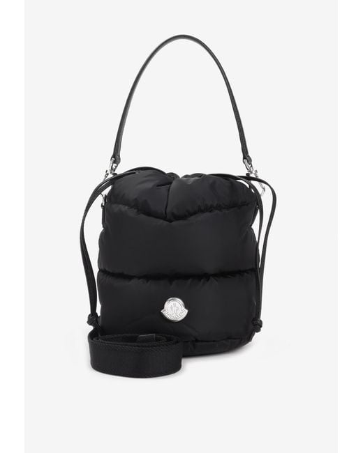 Moncler Black Caradoc Quilted Shoulder Bag