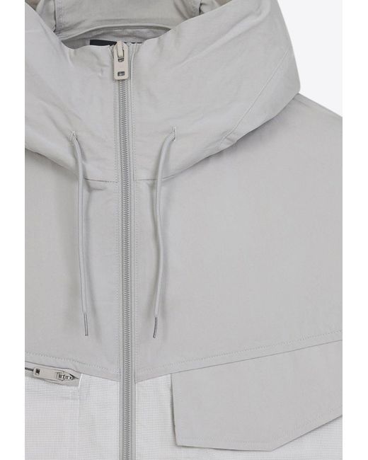 Y-3 Gray Hd Ut Zip-Up Jacket for men