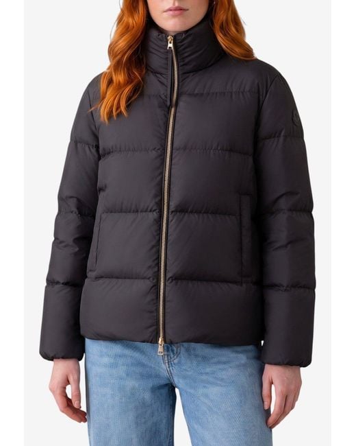 Moncler Black Vivantesse Short Down Jacket