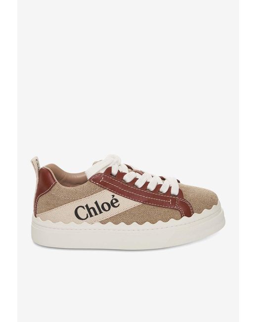 Chloé Multicolor Lauren Low-Top Sneakers