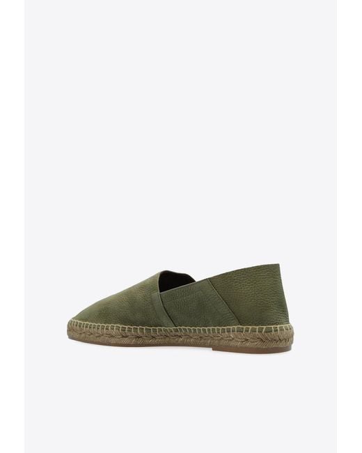 Tom Ford Green Barnes Espadrilles for men