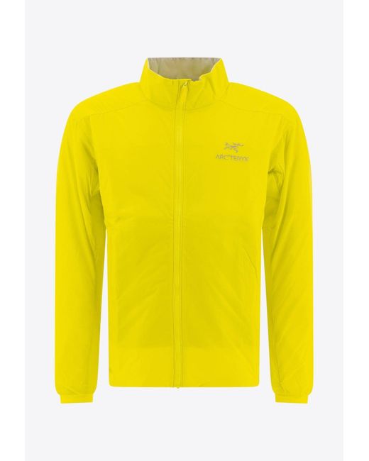 Arc'teryx Yellow Atom Windbreaker Jacket for men