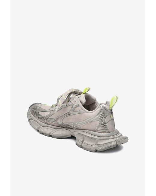 Balenciaga Gray 3Xl Nylon And Mesh Low-Top Sneakers for men