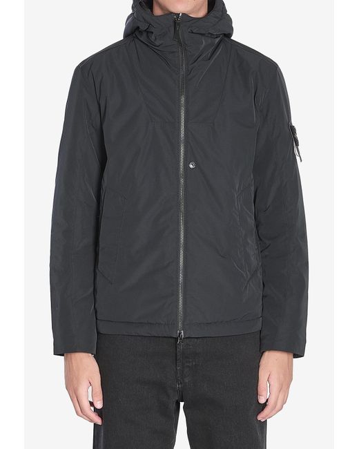 Stone Island Gray Micro Twill Jacket for men