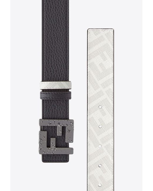 fendi white belt