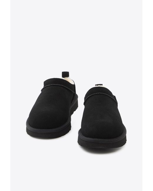 Ugg Black Classic Micro Suede Boots