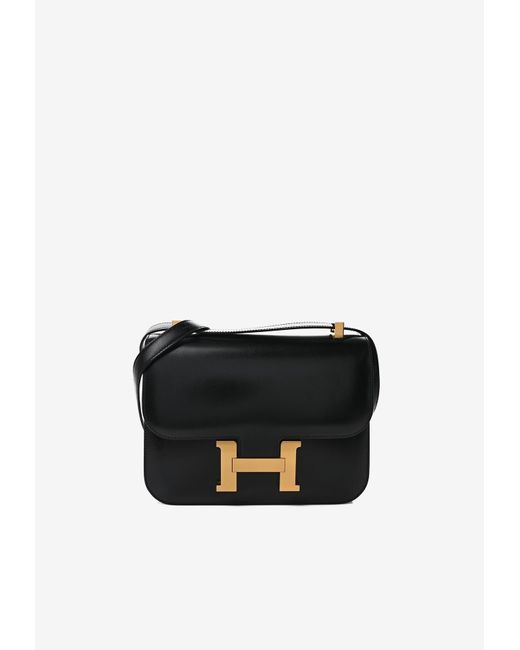 Hermès Constance 1-24 In Black Box Leather With Gold Hardware