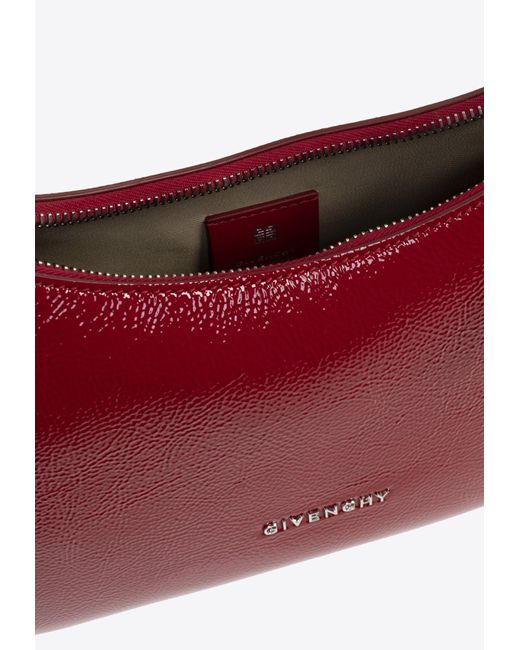 ジバンシィ 「ラッキーロック」レッドショルダーバッグ Givenchy Small Lucky Lock Leather Shoulder Bag in Red | Lyst