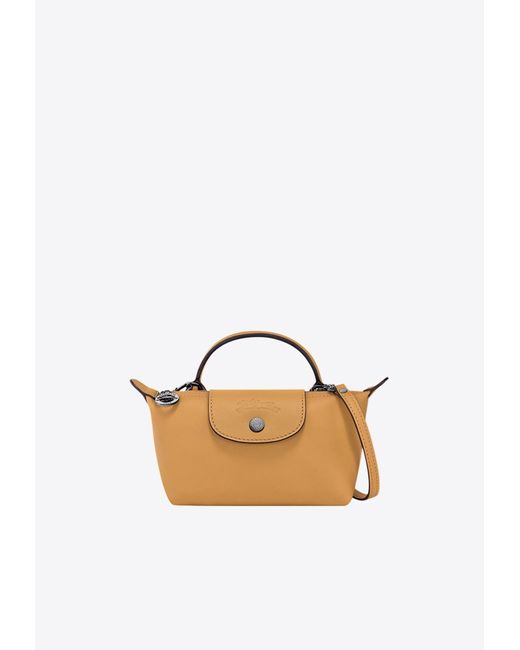 Longchamp White Xs Le Pliage Xtra Top Handle Bag