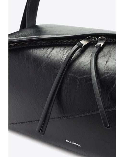 Jil Sander Black Vertigo Crossbody for men