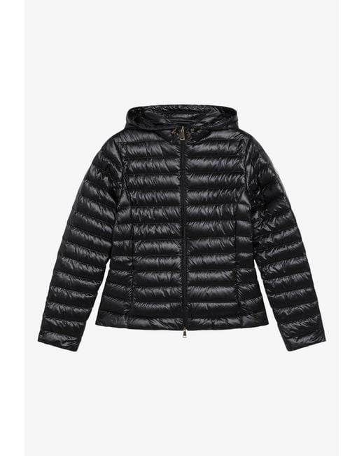 Moncler Black Igelhood Down Jacket