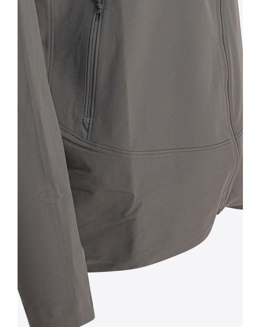 Arc'teryx Gray Gamma Zip-Up Jacket for men