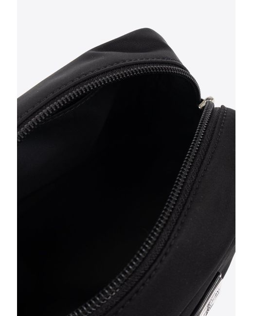 Tory Burch Black Virginia Logo Pouch Bag