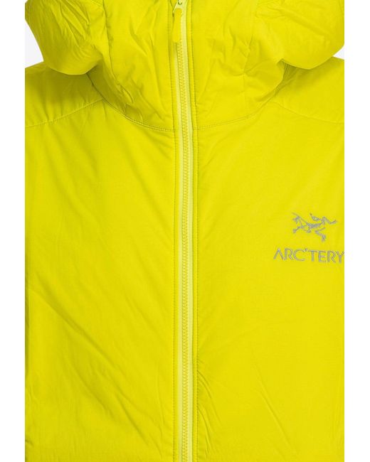 Arc'teryx Yellow Atom Windbreaker Jacket for men