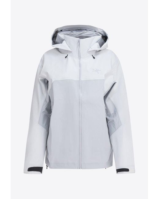 Arc'teryx Blue Beta Zip-Up Windbreaker Jacket