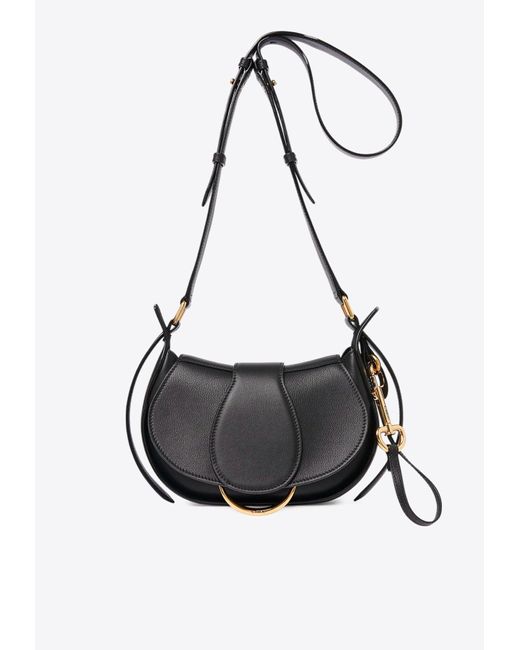 Chloé Black Small Ride Calf Leather Shoulder Bag