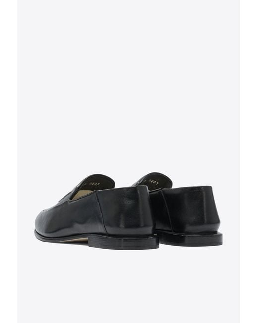 Givenchy Black Label Leather Loafers
